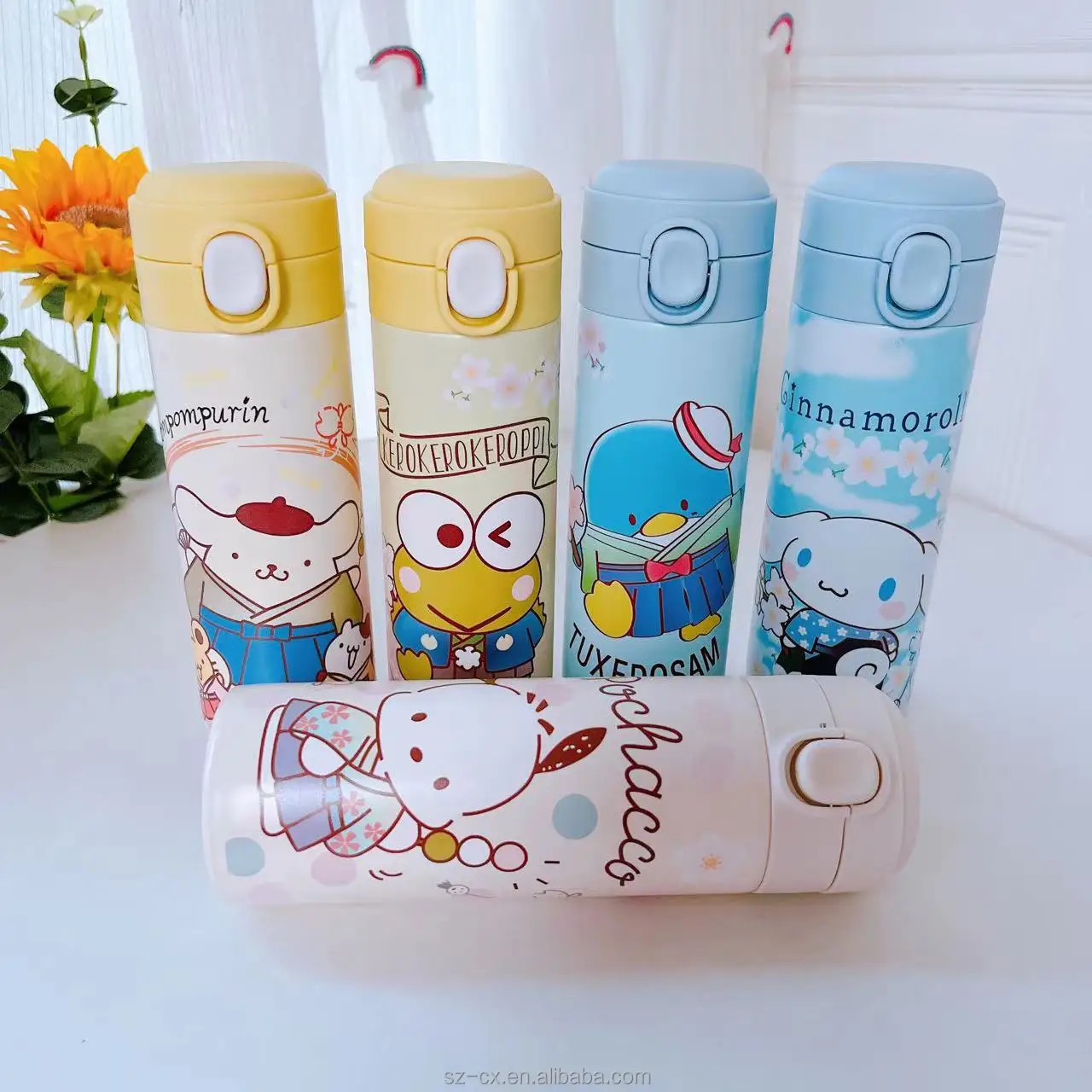 Children Kids Fashion Cute Cartoon Melody Kitty Insulated Thermos ...