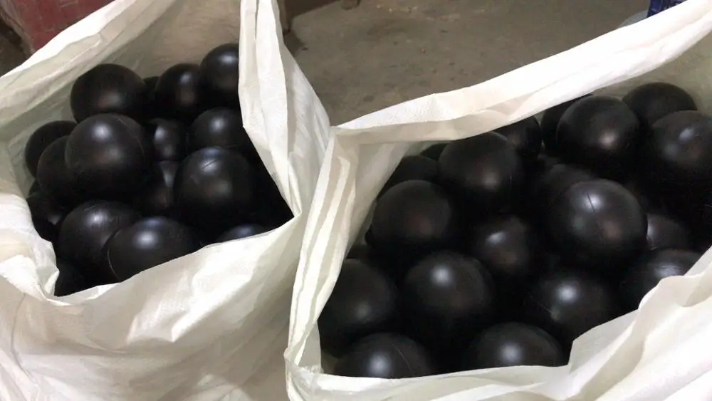 100mm 150mm Hdpe Plastic Hollow Floating Balls Black Shade Balls For