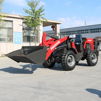 Good Quality Small Loader4x4 New Cheap 1 Ton Wheel Mini Loader With Small Hammer Mini Loader Diesel