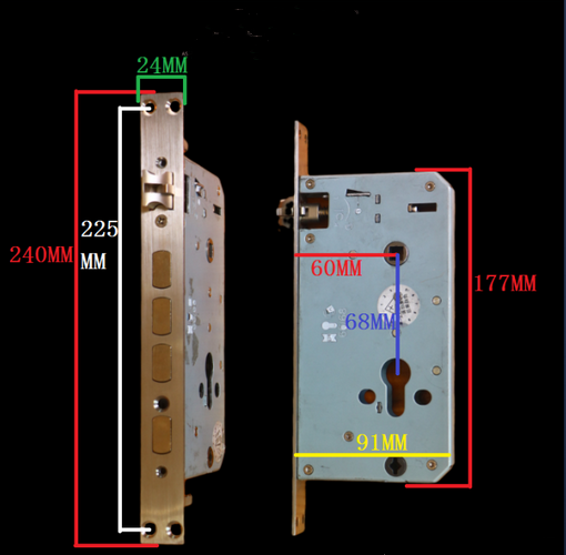 Внутренняя Автоматическая цифровая клавиатура сигнализация предупреждение электронный ключ код дверной замок вход данных из