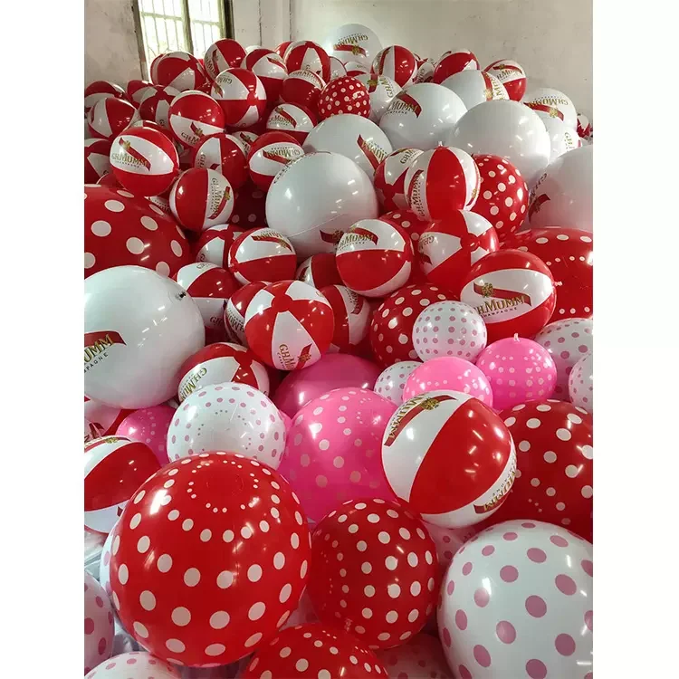 Заводская цена, красочный индивидуальный пляжный мяч из ПВХ, Лидер продаж, дешевый Радужный ПВХ игрушечный мяч, пляжный мяч