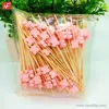 Pink Four leaf clover 12cm 100pcs/bag