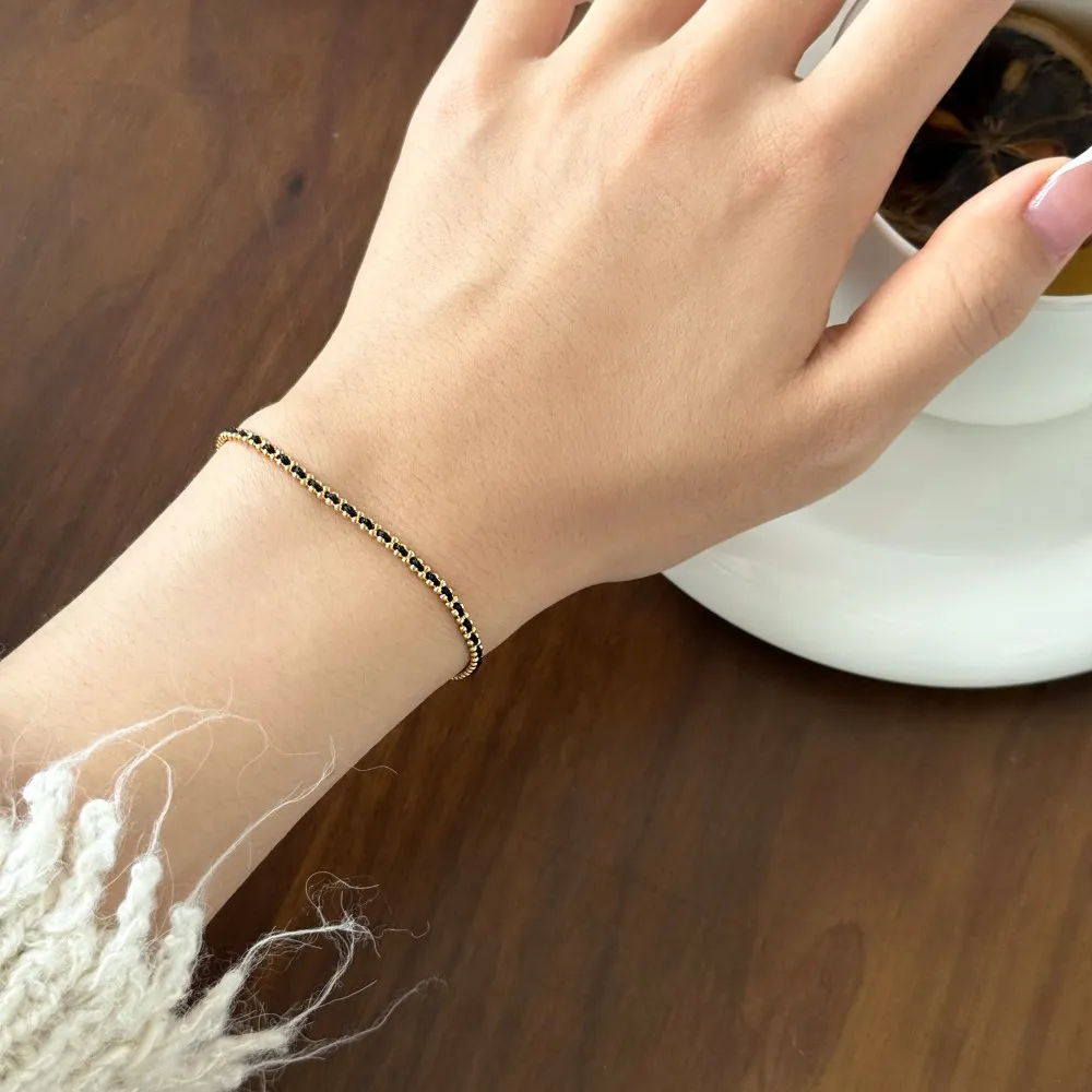 KAKODIY Unique Fine Jewelry 18K Gold Plated 925 Sterling Silver Braided Cord Women's Bracelet & Everyday Dress Up Bracelet detail 4