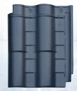 Factory Direct Sale Traditional Design Colored Glaze Tiles for Villa Waterproof Plain Roof Tiles