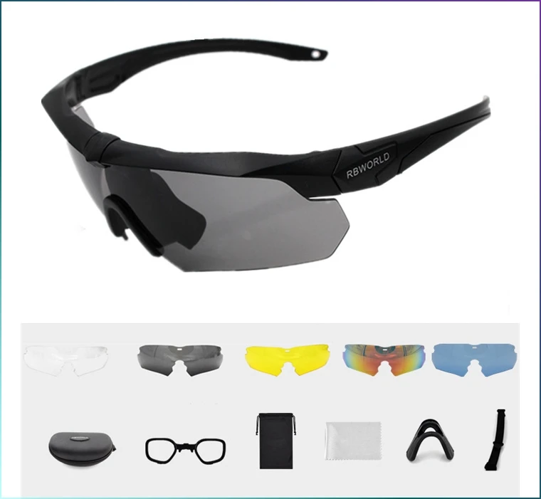 Lentes De Contacto A Prueba De Explosiones Con 5 Lentes,Lentes Militares De  Ejército Cs,Tácticos - Buy Militar Gafas De Tiro,Táctico Gafas De  Sol,Militar Gafas De Sol Product on Alibaba.com