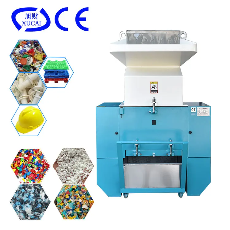 22kw Waste Plastic Scrap Shredder PET Bottle Recycling Machine Crusher for Plastic Bottles for Recycling Washing Line