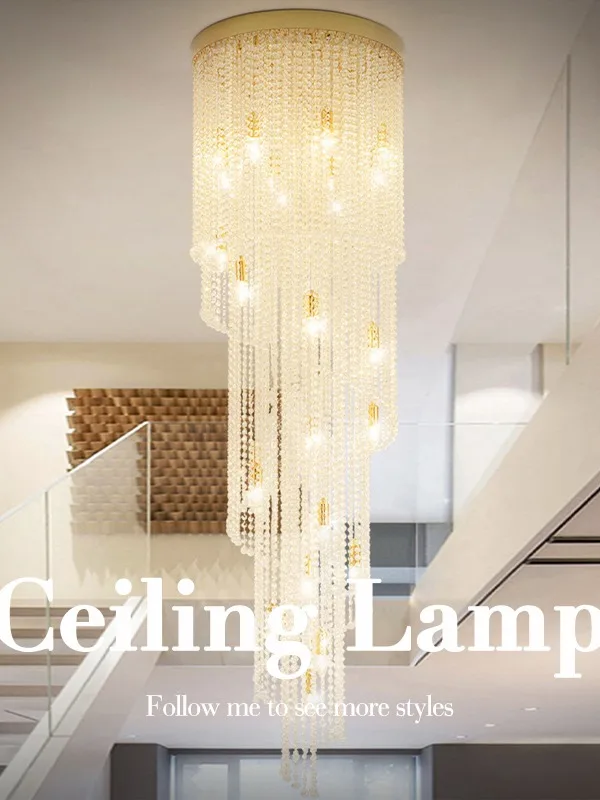 Modern Luxury Beautiful Ceiling Light Luxury Crystal Chandelier Modern ...