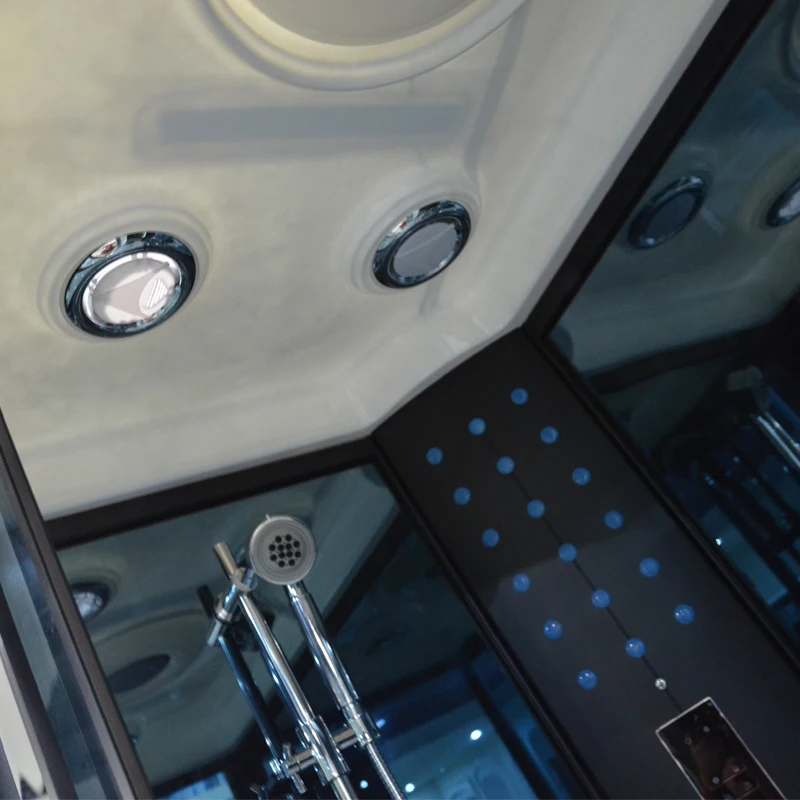Luxurious Style Computerized Steam Cabinet Bath and Shower Combinations Room