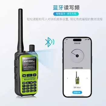 Baofeng製 UV-5R Mini カラフル 5W 高出力 999チャンネル AM/FM