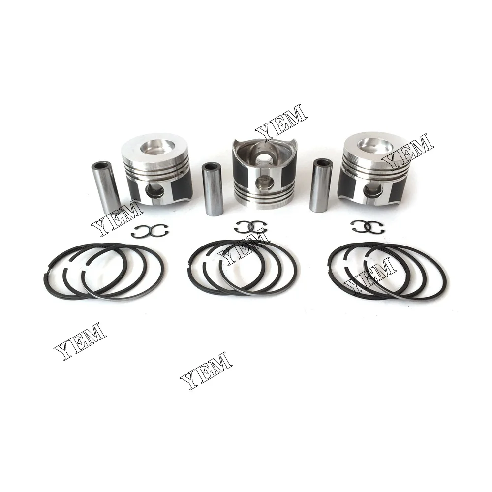 Original Quality K3G Engine Piston With Cylinder Piston Rings for Mitsubishi