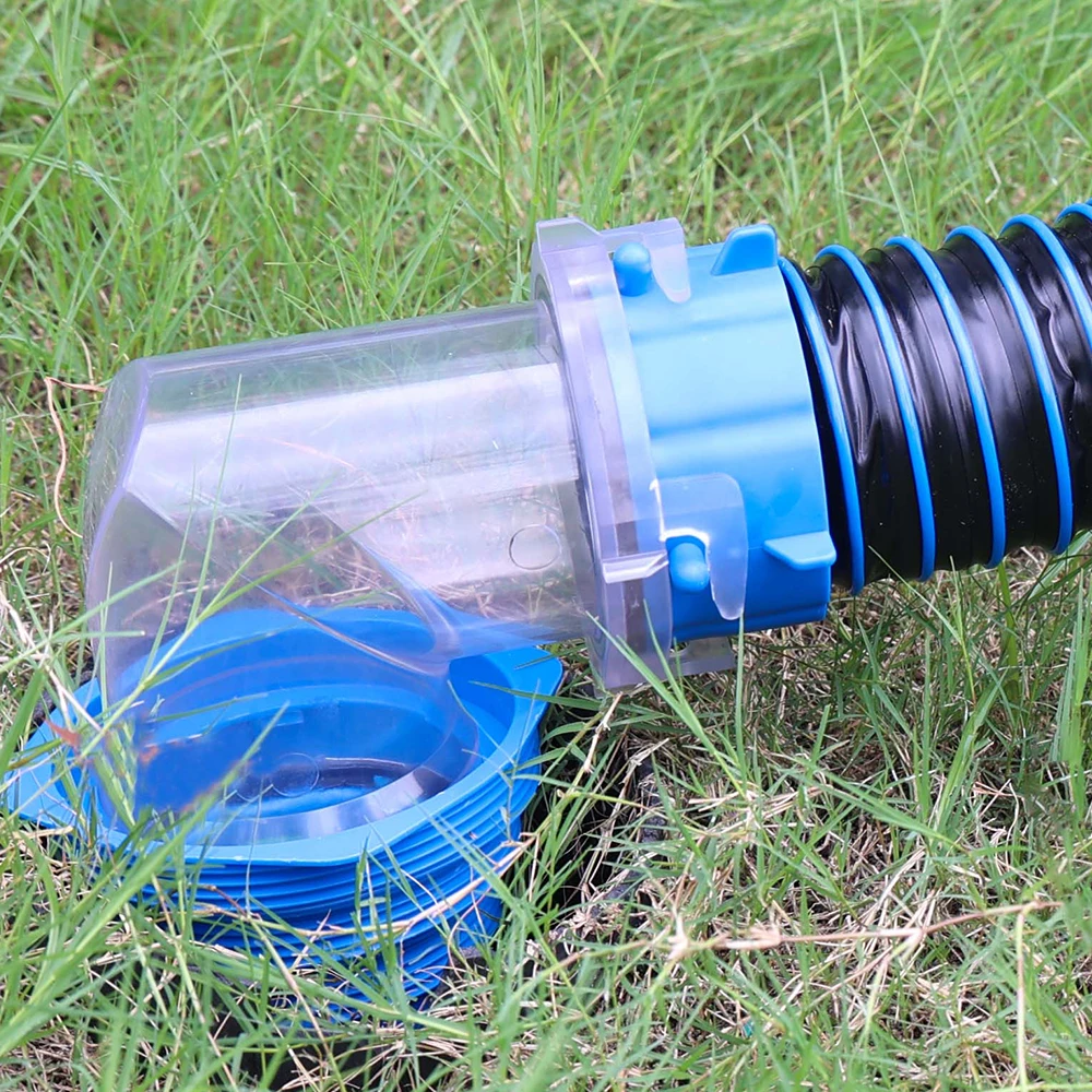 15 Ft Camper Sewer Hose Extension Kit With Swivel Fitting Rv Sewer Hose