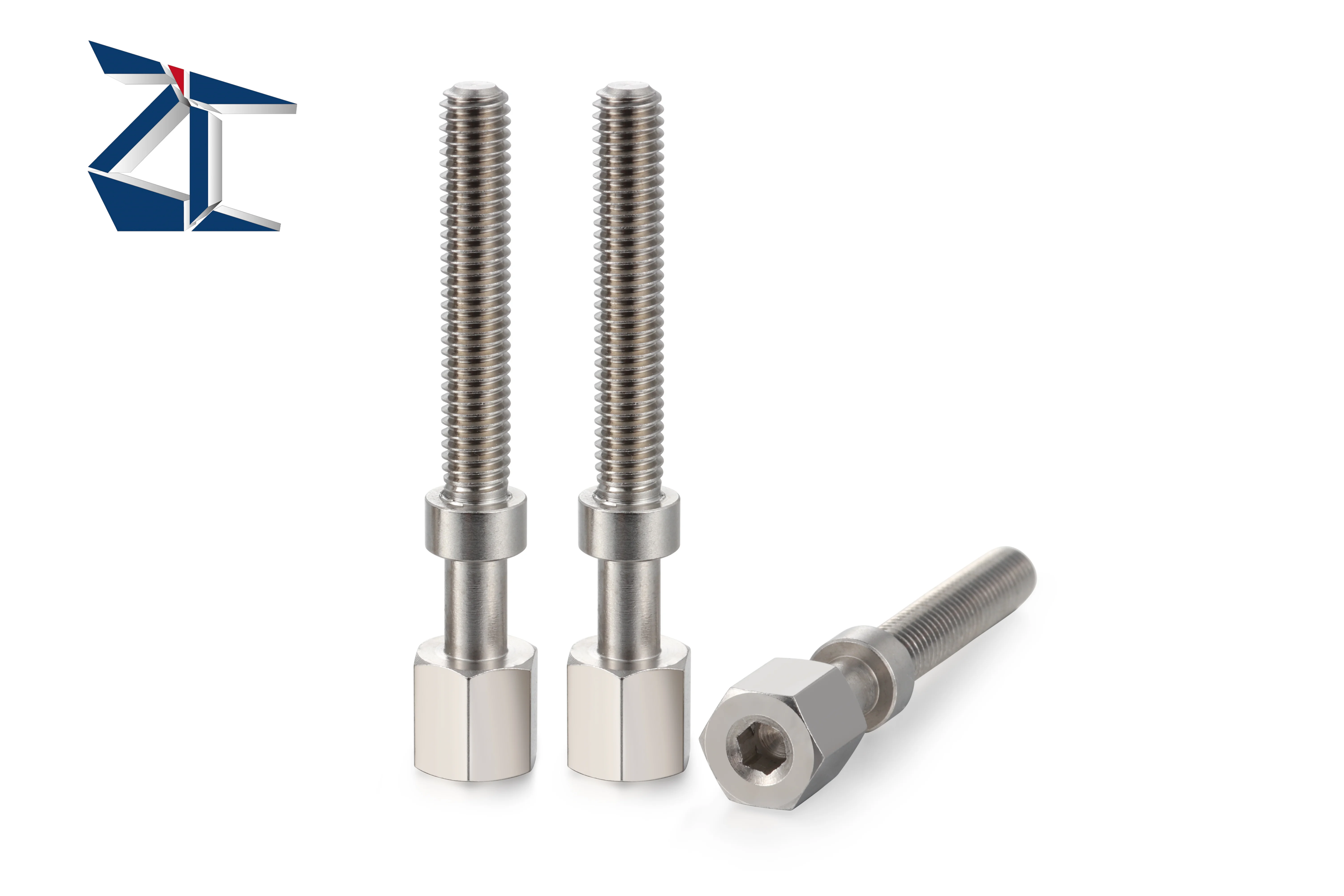 wholesale Hexagonal type adjustable hand screw half thread screw nuts and bolts stainless steel bolts supplier