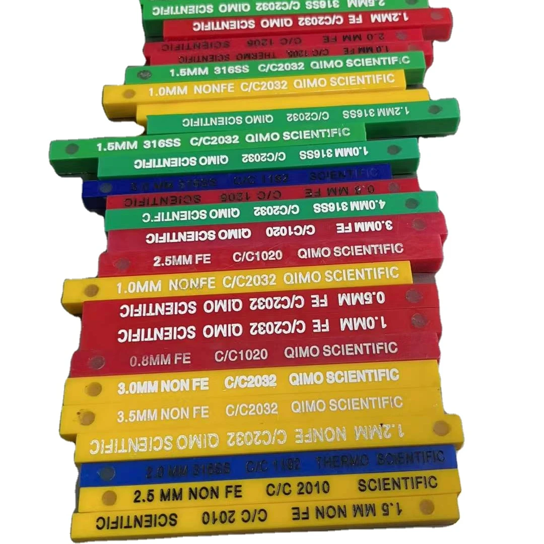 Industrial Metal Detector Test Blocker Kit with Test Pieces for Food