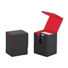 Negro y rojo; Caja de inserción vertical 100+