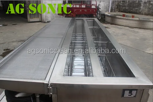 Long Pipe Tube Ultrasonic Cleaning Machine for Heat Pipe ,Heat Exchanger Tube
