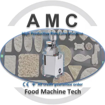 Americhi mini brown rice cakes making machine + rice cracker snacks machine + chocolate rice cake chips making machine