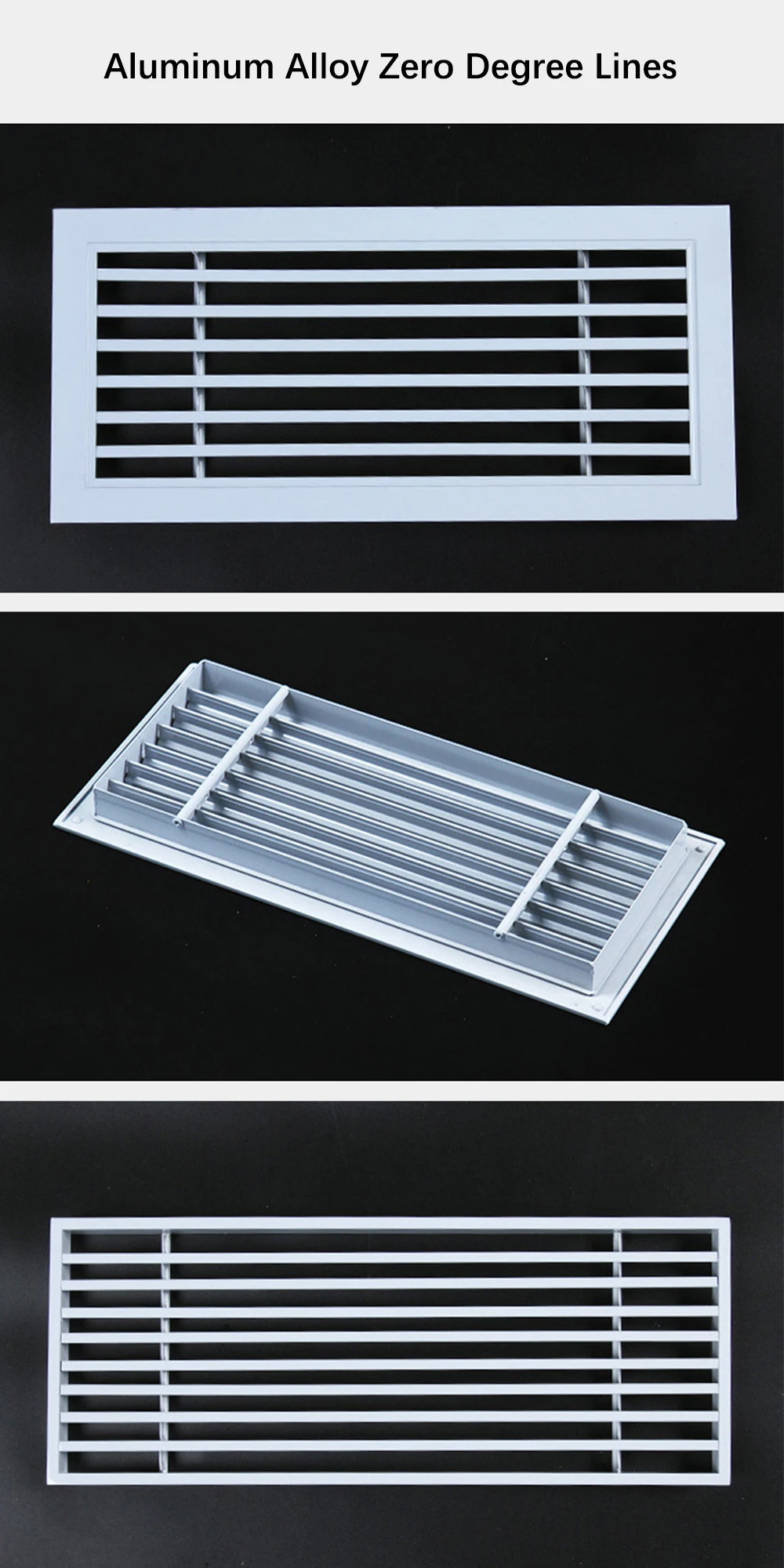 Customized Sizes Air Louvre Grilles For Hvac System Hvac Air ...