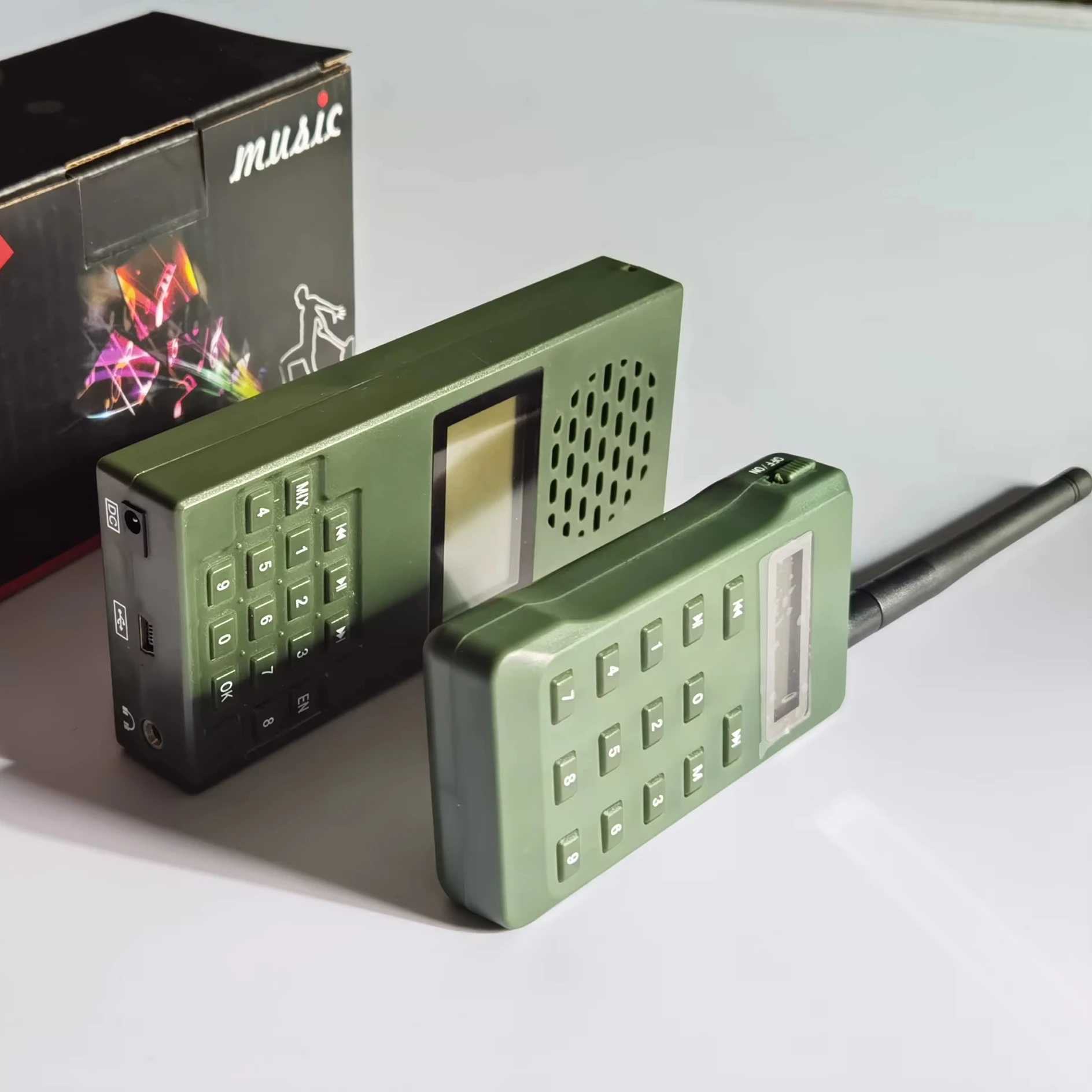 With Rechargeable Battery and Memory Timer Outdoor Hunting Birds Song Mp3 Player Caller Machine