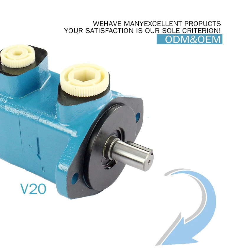 Factory Price V10 V20 V2010 V2020 Single And Double Hydraulic Vane Pump ...