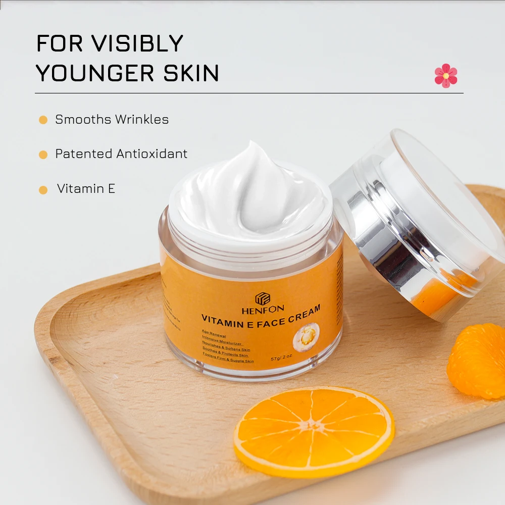 Natural Organic Moisturizer Nourishing Antiaging Firming Vitamin E
