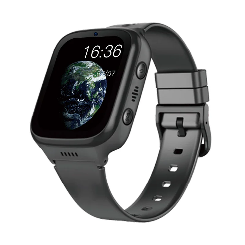 CT30PRO Touch Screen Waterproof Heart Rate Sleep Monitor SOS Video Call Elder GPS Smart Watch