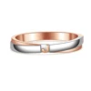 18K Rose & White Gold