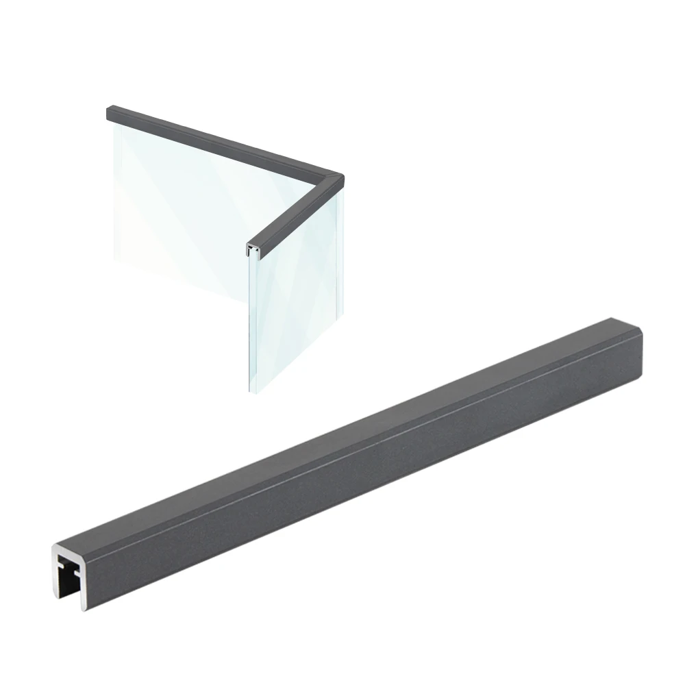 Chuanlan Glass Handrail Price Latest Design Stair Handrail for Glass Stylish Balustrades Glass Handrails for Apartments,Hotel