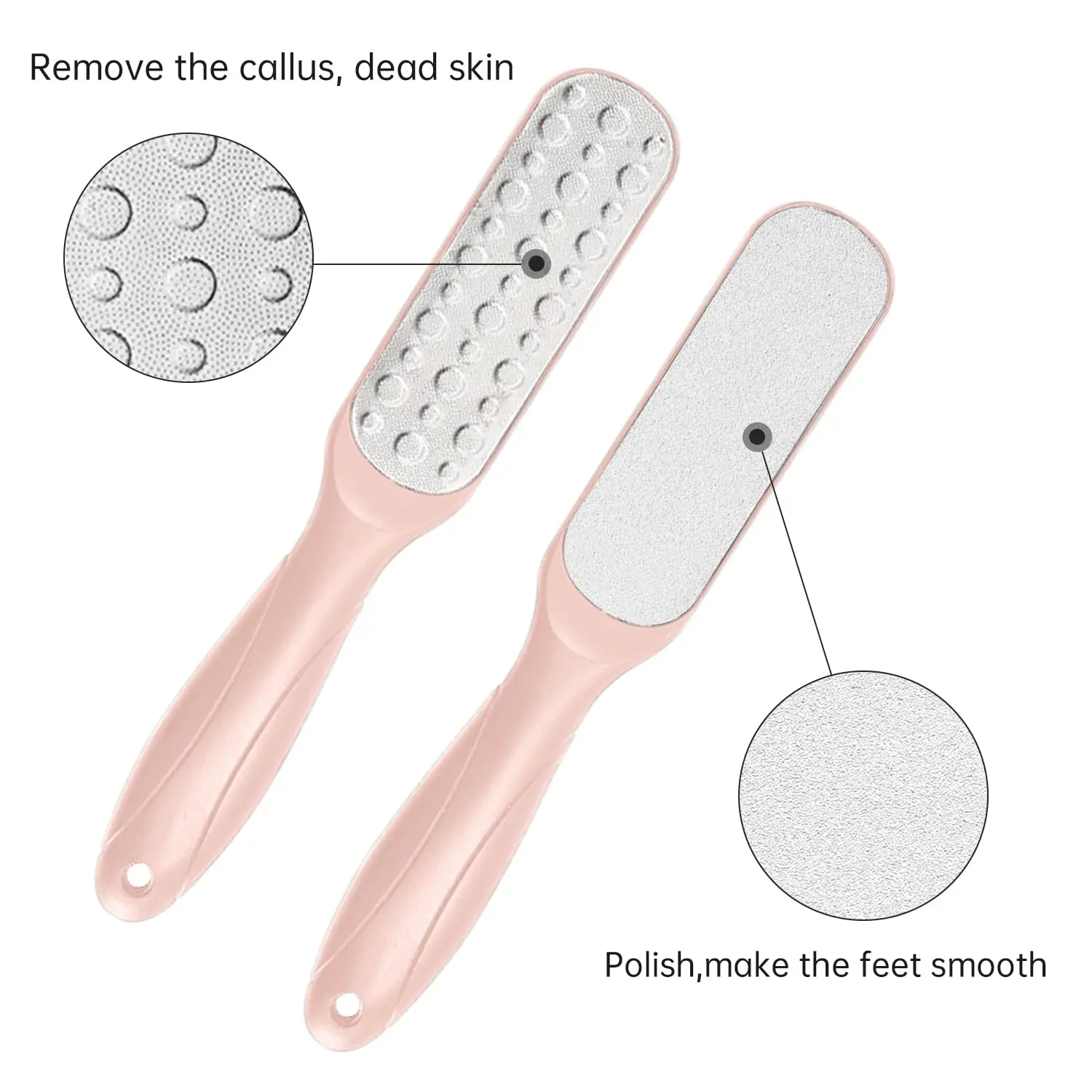 Professional Foot File Callus Remover Double Sided Foot Scrubber For