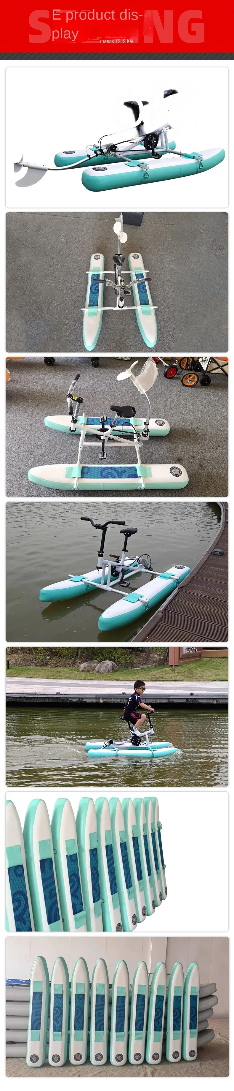 Tbz New Light Weight Folding Kids Bicycles Sea Water Bike Lake Bicycle