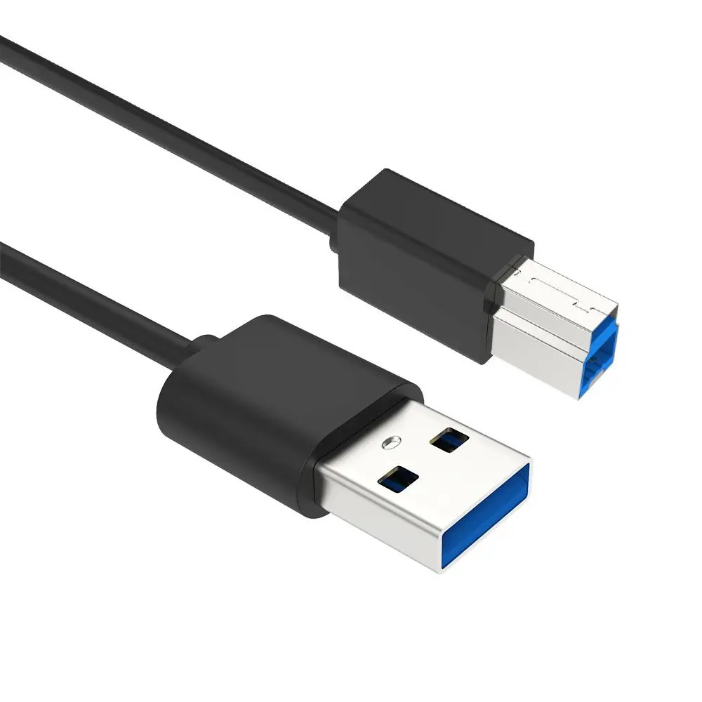 usb 30 type a to b cable male to male for scanners and printers