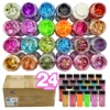 Set4-24 mix colors/Glitter