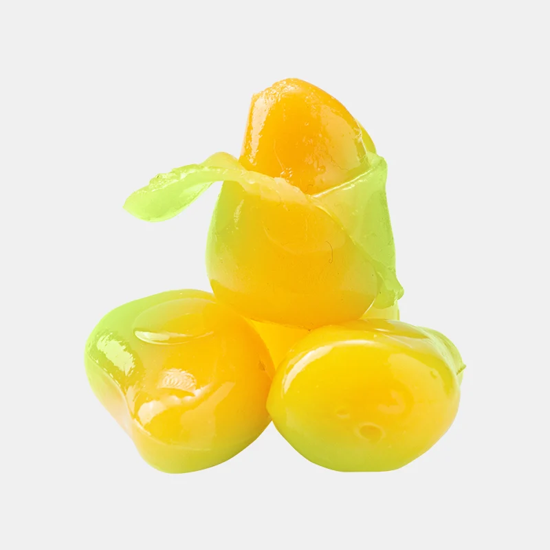 product wholesale mango gummy candy soft bonbons candy sweet halal mexican import edible gummies chinese peeling candy with bulk sweets914-17