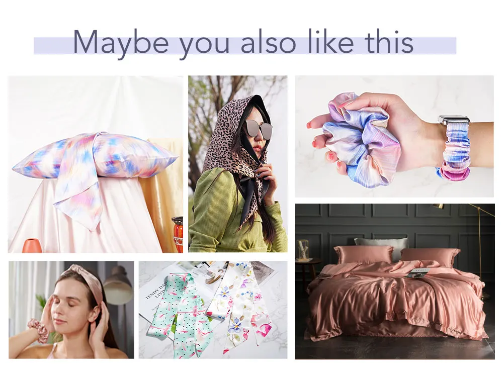 Direct Selling 100 Mulberry Silk Pillowcase Set With Scrunchies