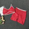 Cherry red(vest+shorts)