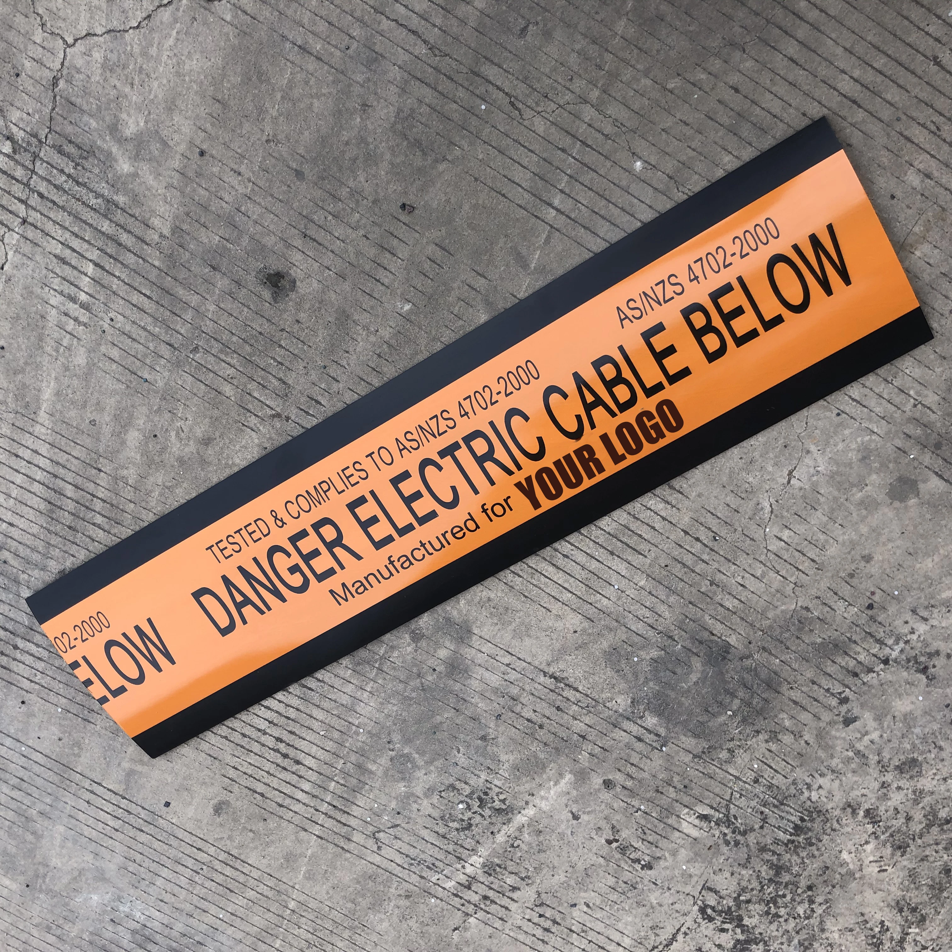 PE Protection Cable Covers LDPE Electrical Plastic Cable Tiles