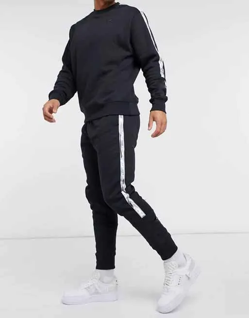 nike repeat pack taping cuffed joggers