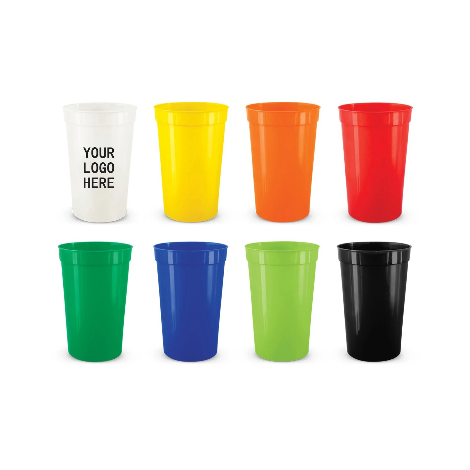 8oz 240ml Red Disposable Party Solo Cups