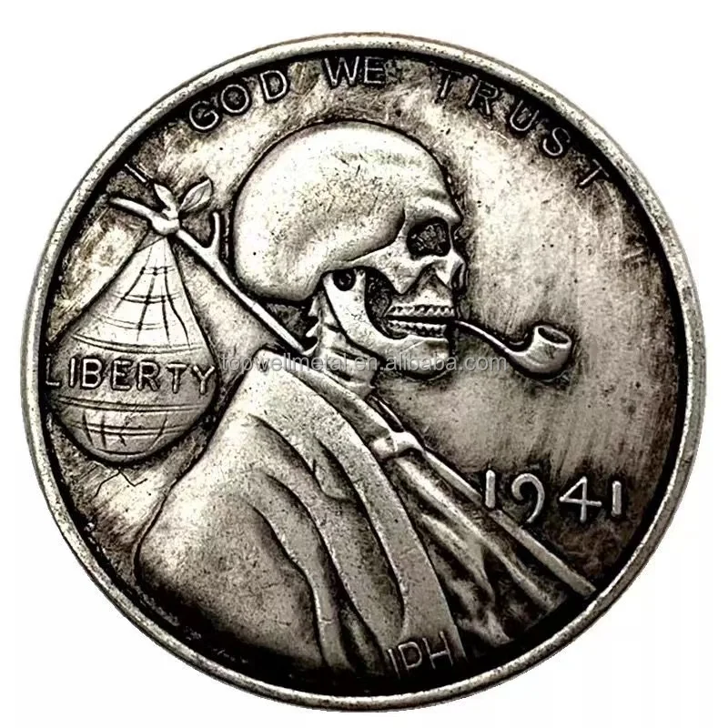Coin Maker Custom Cheap Pirate Challenge Coins Metal Antique Collectible Coins