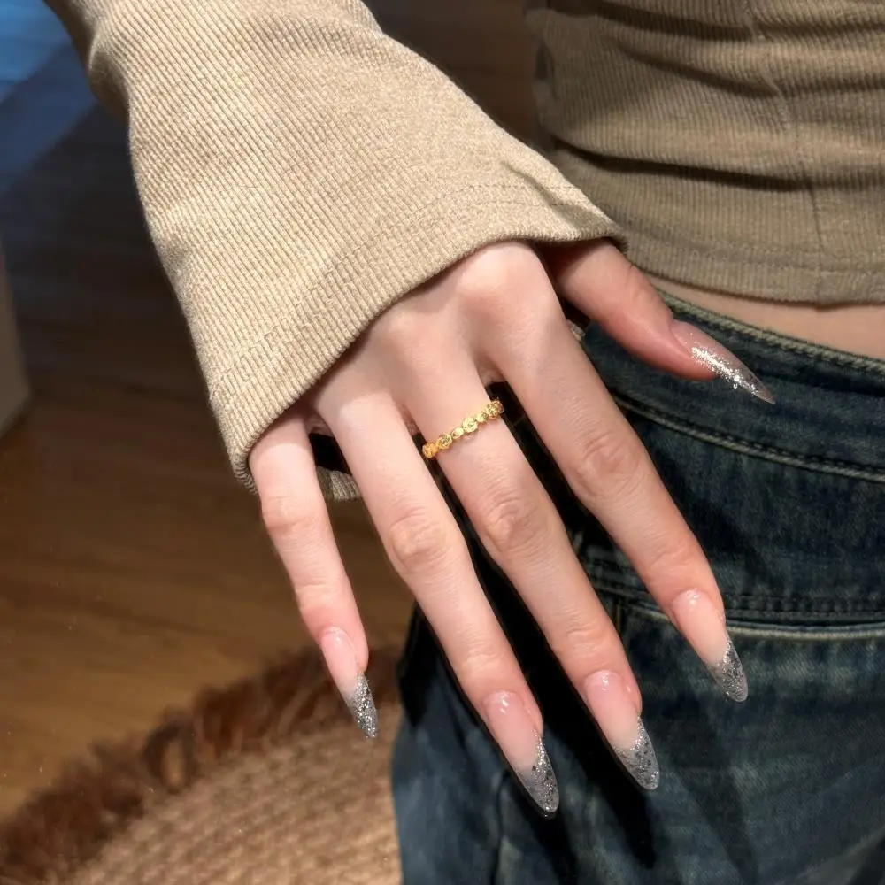 KAKODIY New Trend High Quality Jewelry 925 Sterling Silver Plated Gold Designer Ring detail 6