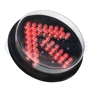 200mm Fresnel Lens Red Arrow Traffic Light Module