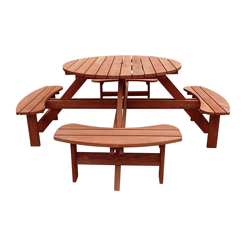 High Quality Modern Luxury Garden Furniture Outside Snack Party Rustic