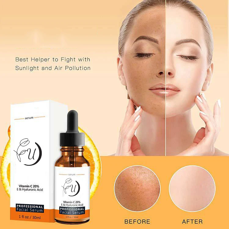 Private Label OEM 30 ml Vitamin c Serum for Face Wholesale Whitening Professional Skin Care Vitamin C Serum