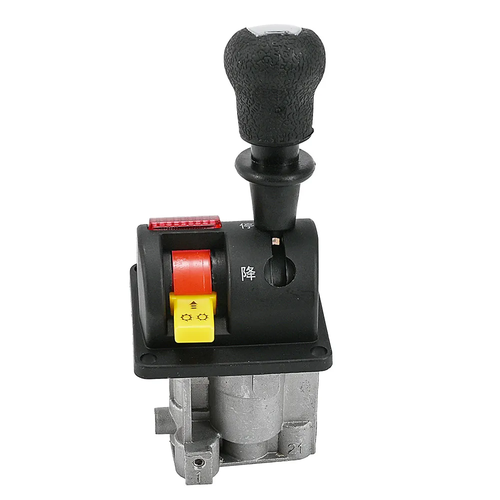 Manual Air Brake System Pneumatic Tipper Valve JYQF34-B Dump Truck Proportional Air Control Hydraulic Lift Valve With PTO Switch