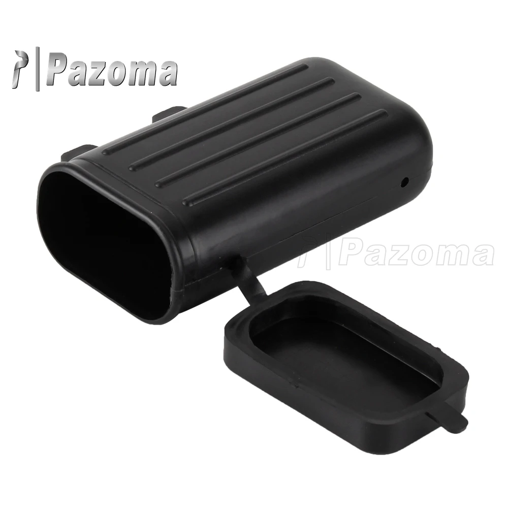 Cassetta Degli Attrezzi Per Moto DR250, Djebel, TW200, TW225 - In Plastica Nera, Dimensioni Compatte, Facile Installazione