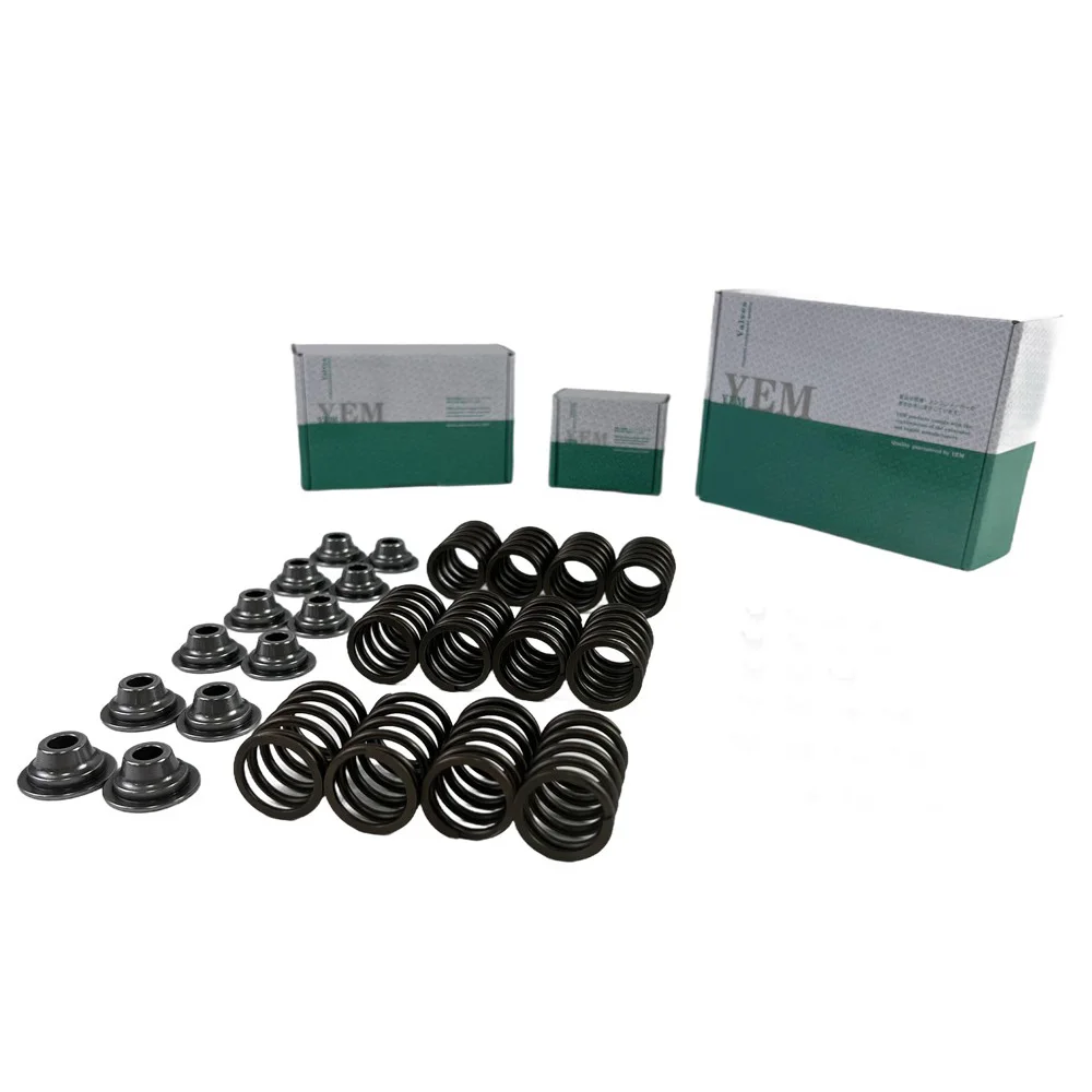 DE08 Valve Spring Kit Spring Seat & Retainer for Doosan for Daewoo Engine Replacement Parts