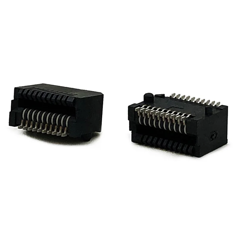 SFP+ Connector 20PIN SMT PCB Mount CONNECTOR 1X1 Patch 20-pin Optical ...