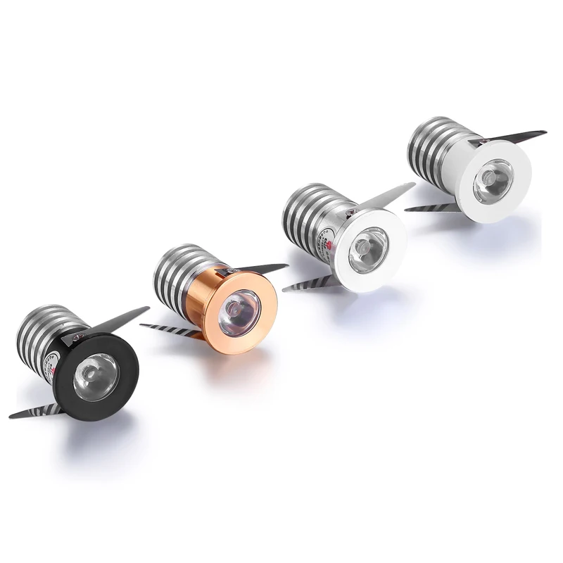 AC 85-265V COB Mini Recessed LED Downlight 1W Elevator Light Ceiling Spot for Elevator Ceiling Lighting