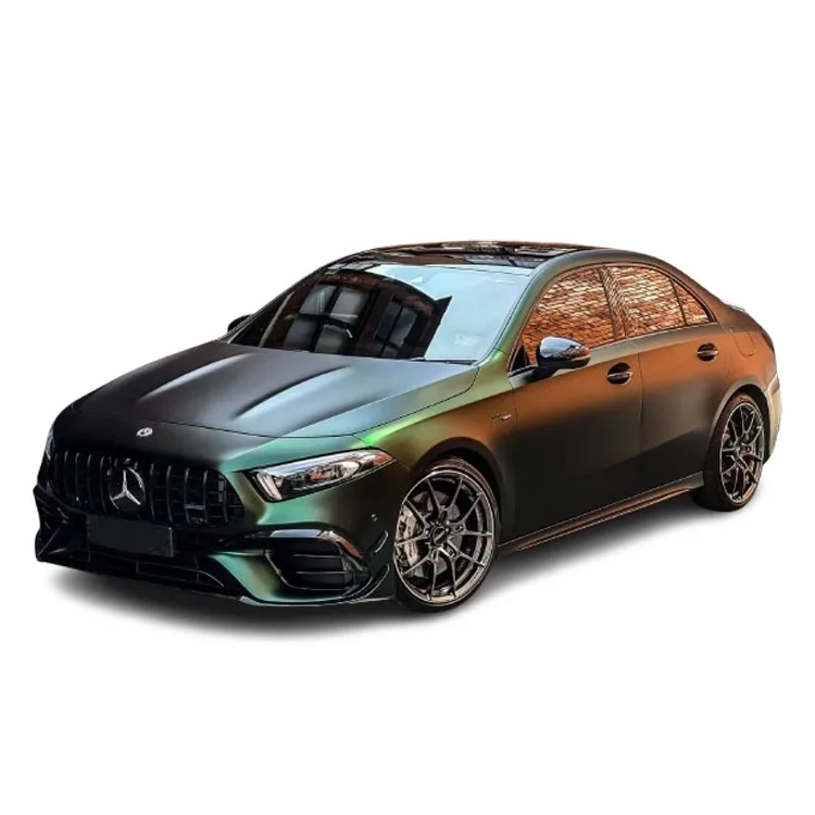 Tsautop Metallic Venom Green Vehicle Vinyl Wrap & Automotive Vinyl