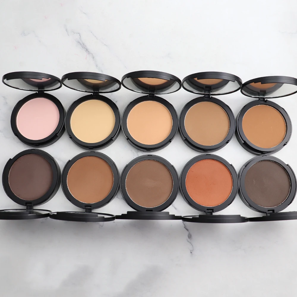 Professional Oil Control Waterproof Face Makeup Cosmetics OEM Compact Powder