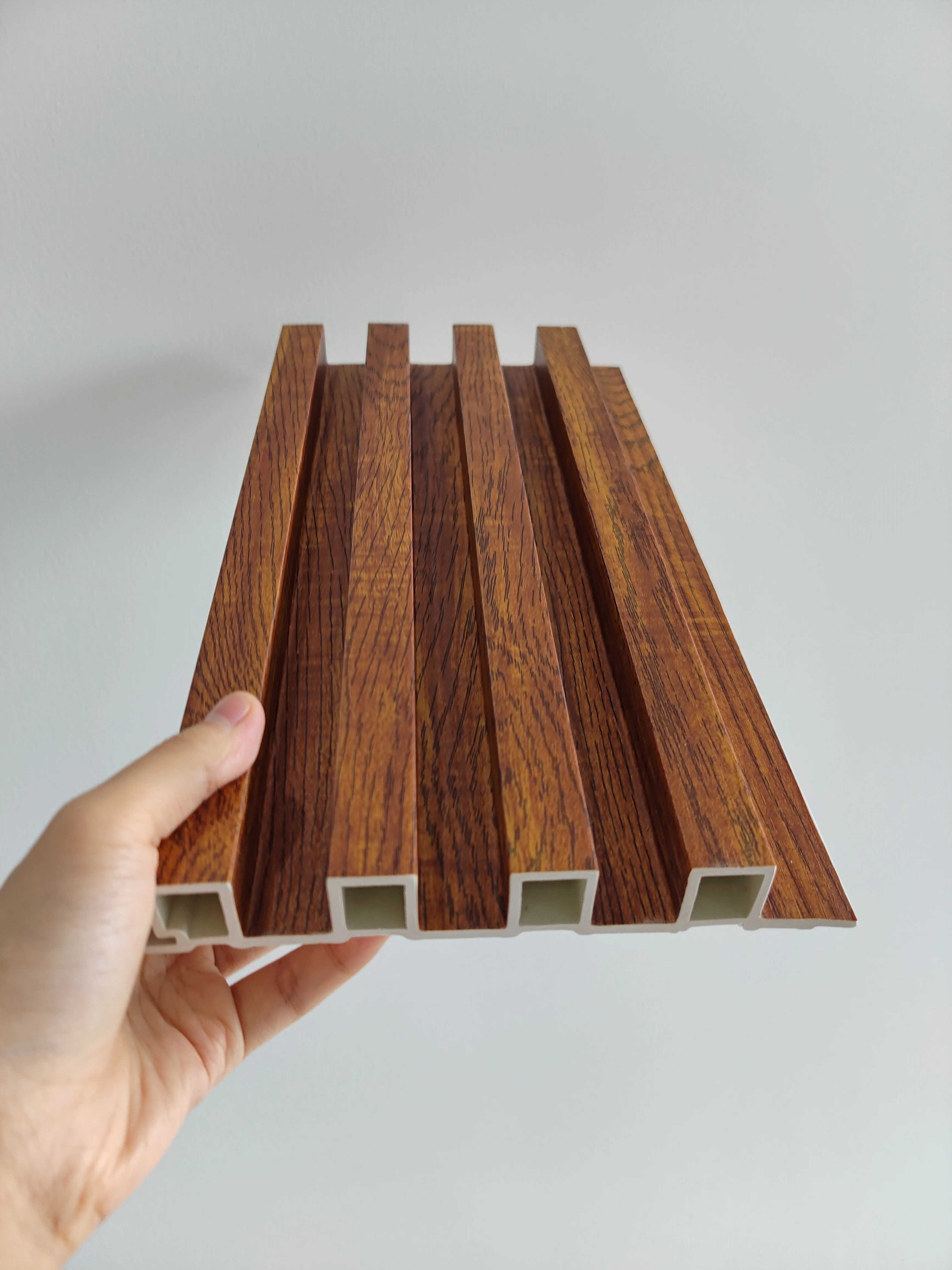 Eco Friendly Cheap Price Wpc Fluted Wood Interior Decoration Great Wall Panels Decorative Wood Alternative Wpc Wall Panel